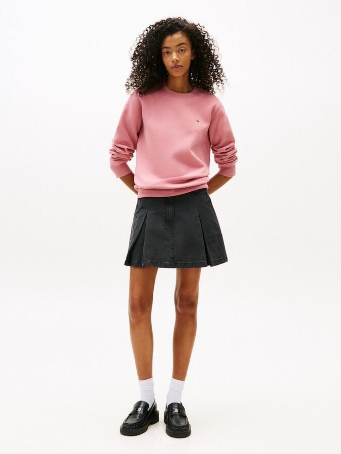 Tommy Hilfiger Regular Small Flag Logo Sweater Dames - Foto 3