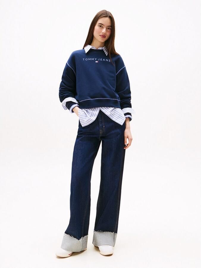 TOMMY JEANS Sweatshirt TJW RLX CRP STITCH LINEAR CREW - Foto 3