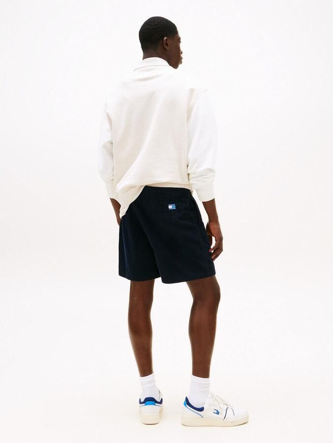 Tommy Jeans Tapered bermuda van katoenen corduroy - Foto 5
