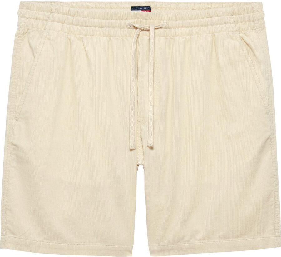 Tommy Jeans Tapered bermuda van katoenen corduroy - Foto 3