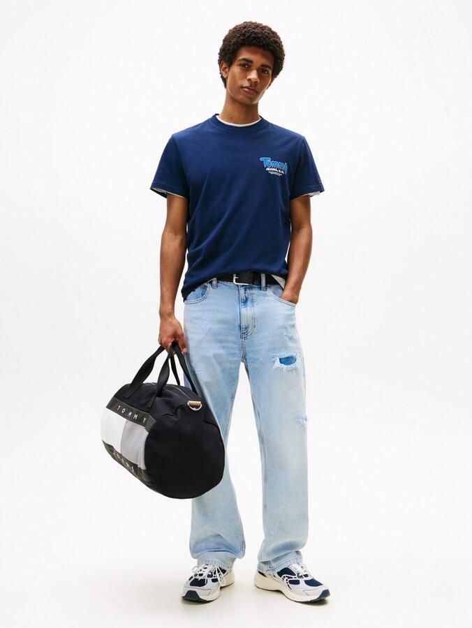 TOMMY JEANS T-shirt FONT PLAY TEE Slim fit met ronde hals - Foto 3