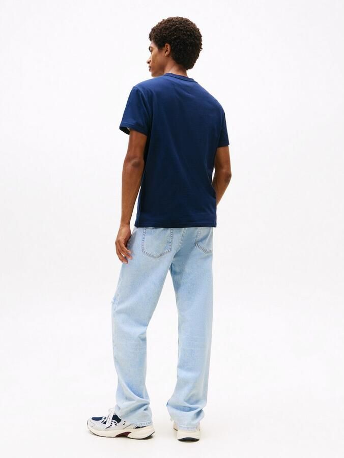 TOMMY JEANS T-shirt FONT PLAY TEE Slim fit met ronde hals - Foto 4