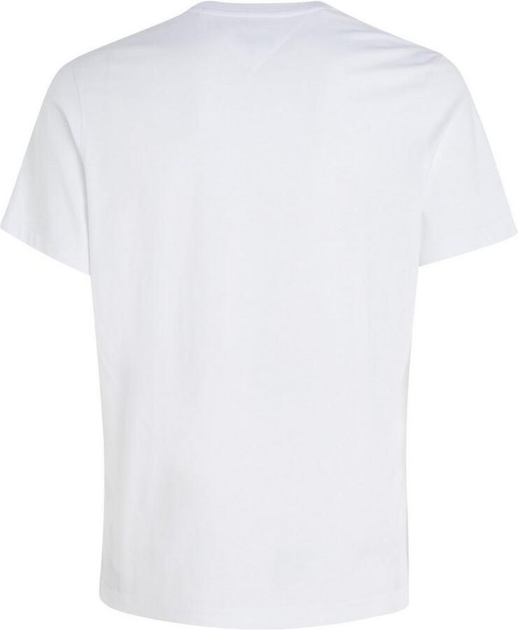 TOMMY JEANS T-shirt TJM ESSENTIAL SOLID TEE met ronde hals en subtiele logo-vlag - Foto 6