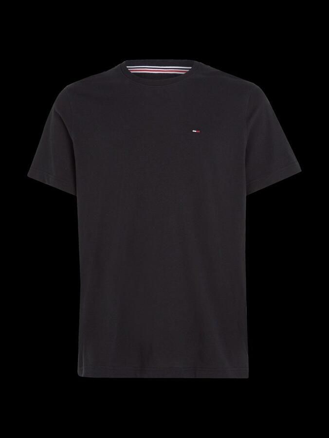 TOMMY JEANS T-shirt TJM ESSENTIAL SOLID TEE met ronde hals en subtiele logo-vlag - Foto 8