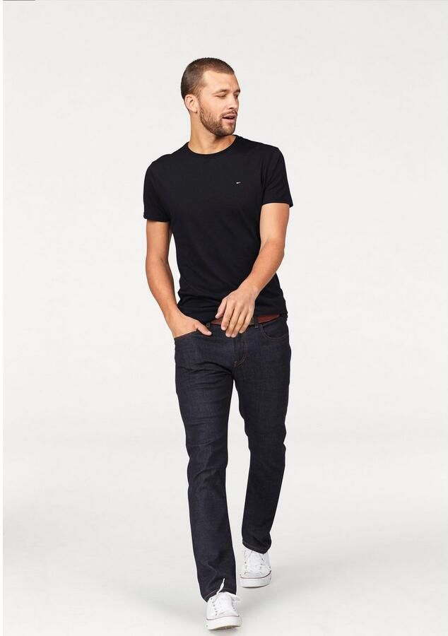 TOMMY JEANS T-shirt TJM ESSENTIAL SOLID TEE met ronde hals en subtiele logo-vlag - Foto 11