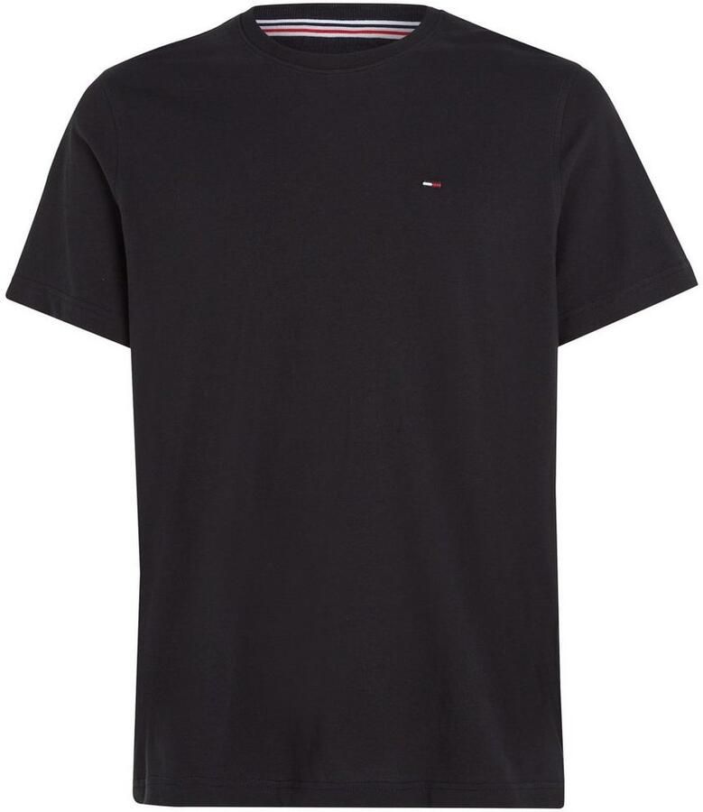 TOMMY JEANS T-shirt TJM ESSENTIAL SOLID TEE met ronde hals en subtiele logo-vlag - Foto 5