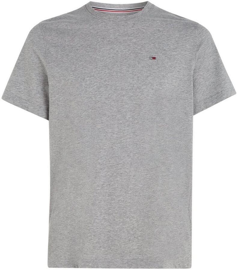TOMMY JEANS T-shirt TJM ESSENTIAL SOLID TEE met ronde hals en subtiele logo-vlag - Foto 4