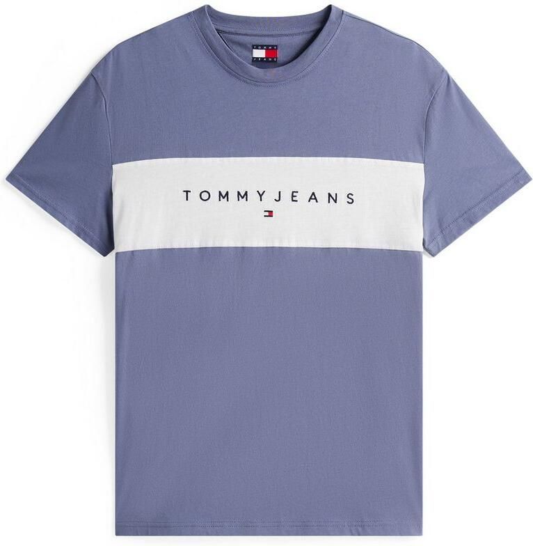 TOMMY JEANS T-shirt TJM REG CBLK LINEAR LOGO TEE - Foto 3