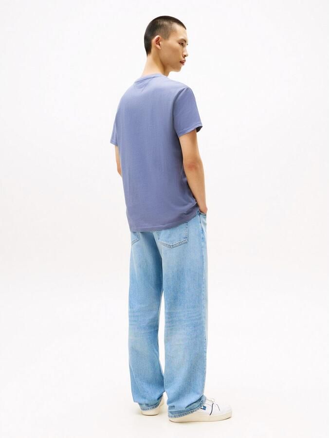 TOMMY JEANS T-shirt TJM REG CBLK LINEAR LOGO TEE - Foto 2