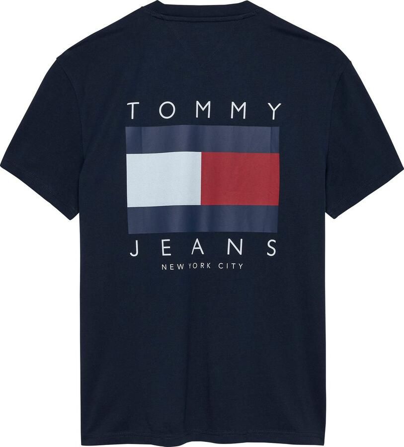 TOMMY JEANS T-shirt TJM REG FLAG GRAPH BCKPRNT T EXT - Foto 4