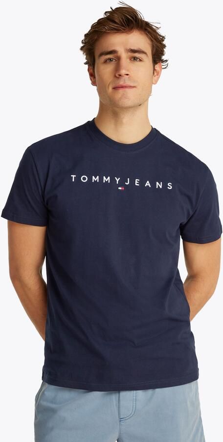 TOMMY JEANS T-shirt TJM REG LINEAR LOGO TEE EXT - Foto 6