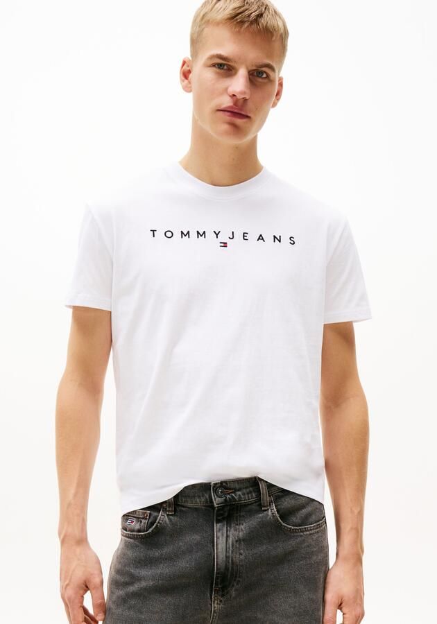 TOMMY JEANS T-shirt TJM REG LINEAR LOGO TEE EXT - Foto 6