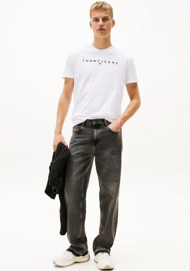 TOMMY JEANS T-shirt TJM REG LINEAR LOGO TEE EXT - Foto 5