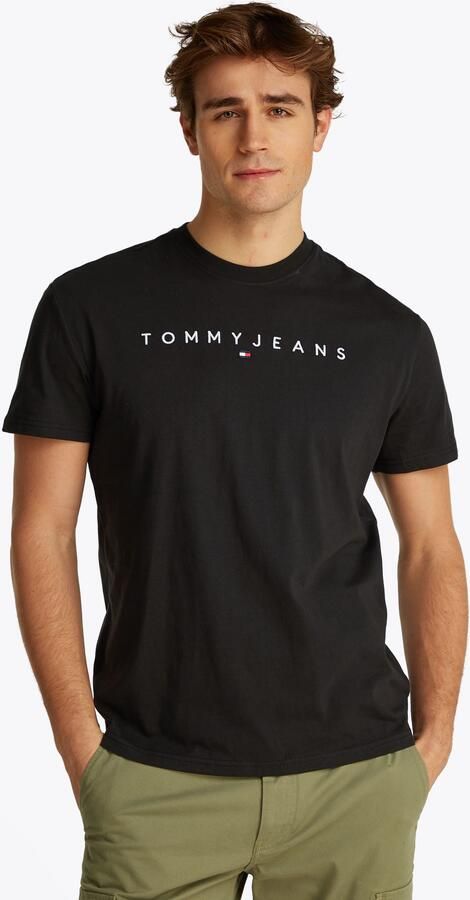 TOMMY JEANS T-shirt TJM REG LINEAR LOGO TEE EXT - Foto 6