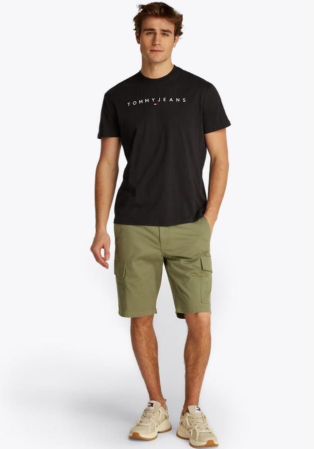 TOMMY JEANS T-shirt TJM REG LINEAR LOGO TEE EXT - Foto 4