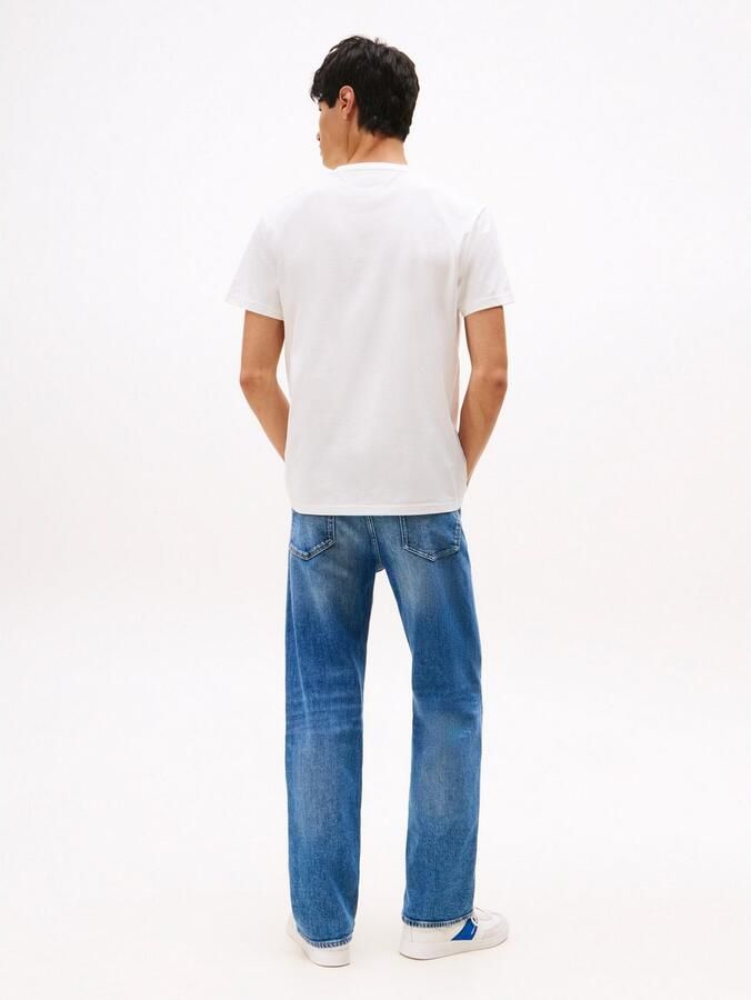 Tommy Jeans T-shirt Korte Mouw TJM REG LINEAR LOGO TEE - Foto 3