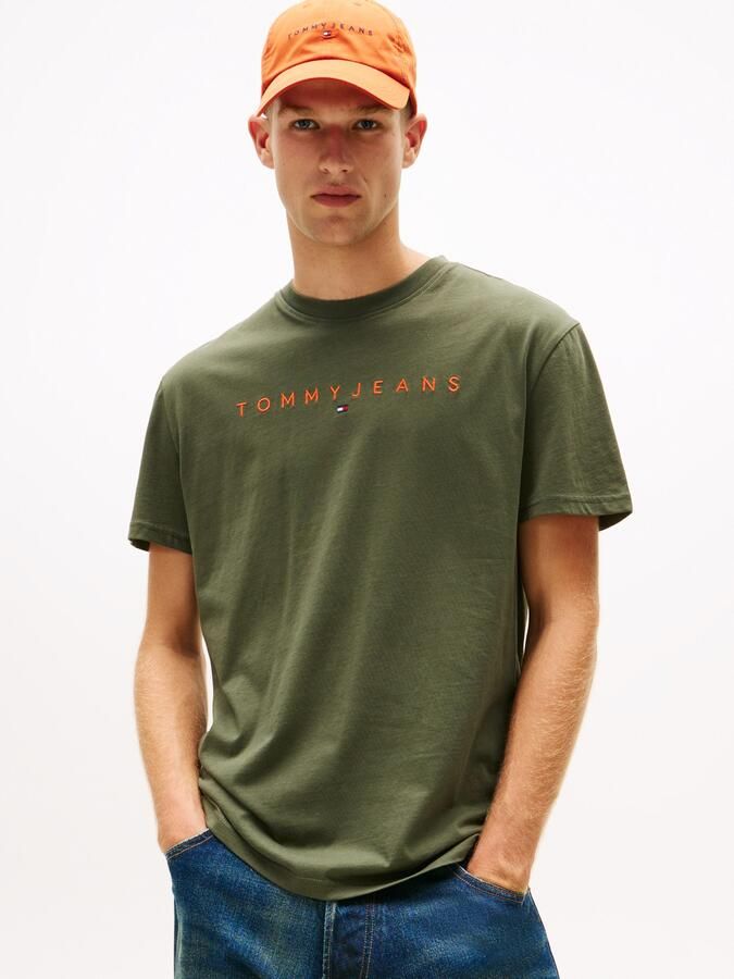 TOMMY JEANS T-shirt TJM REG LINEAR LOGO TEE EXT - Foto 4