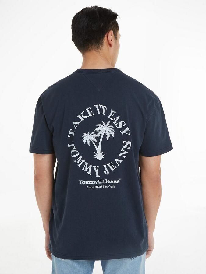 Tommy Jeans Regular fit T-shirt met labelprint model 'NOVELTY GRAPHIC' - Foto 6
