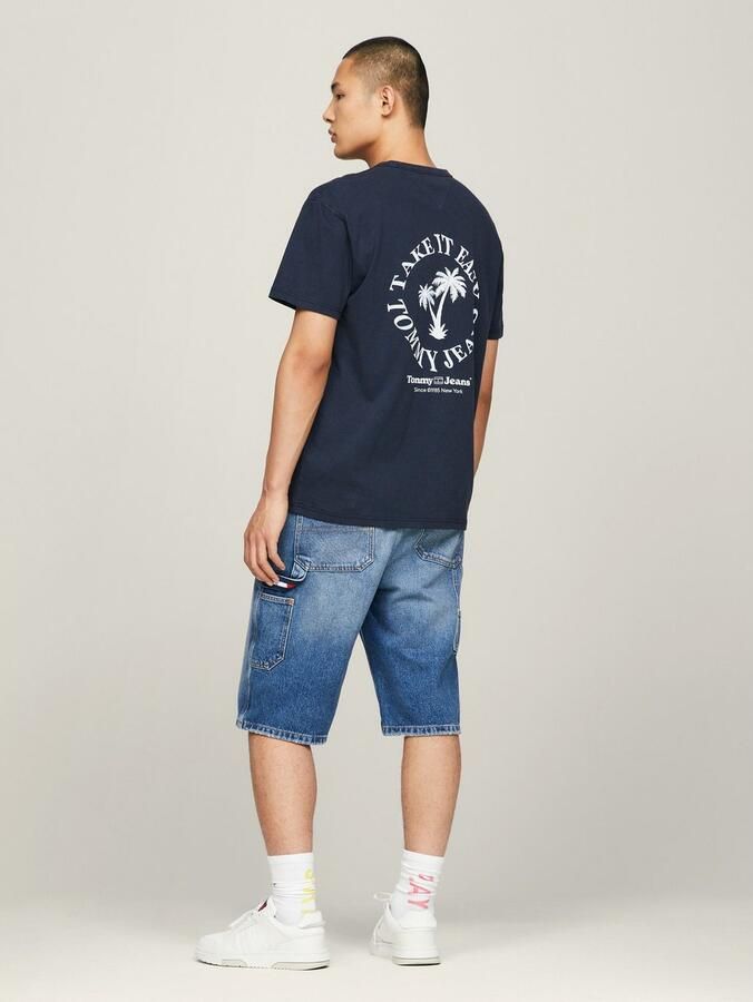 Tommy Jeans Regular fit T-shirt met labelprint model 'NOVELTY GRAPHIC' - Foto 7