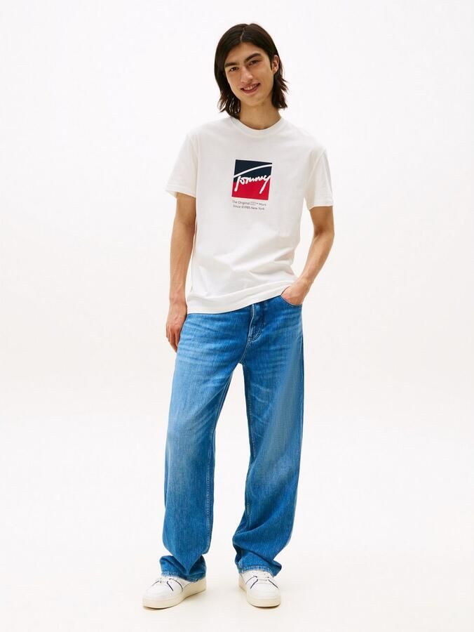 Tommy Jeans Regular fit T-shirt van puur katoen - Foto 2