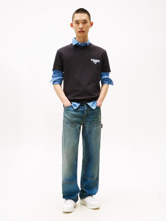 Tommy Jeans Regular fit T-shirt van puur katoen - Foto 3