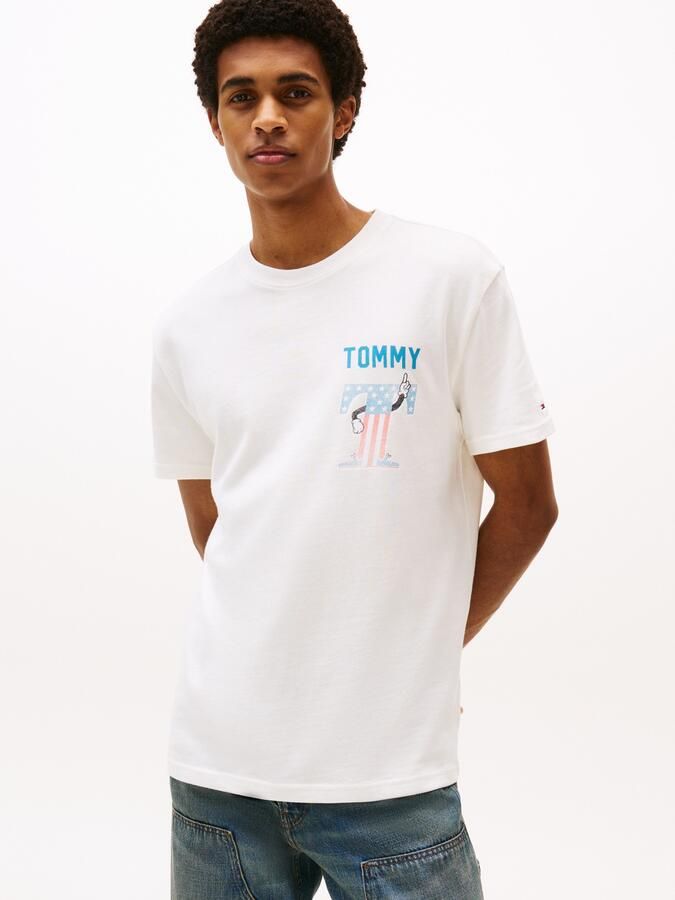 TOMMY JEANS T-shirt TJM REG USA SCRIPT SS TEE - Foto 3