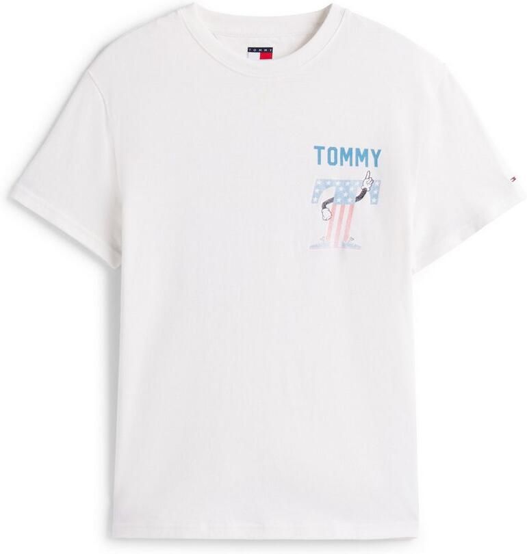 TOMMY JEANS T-shirt TJM REG USA SCRIPT SS TEE