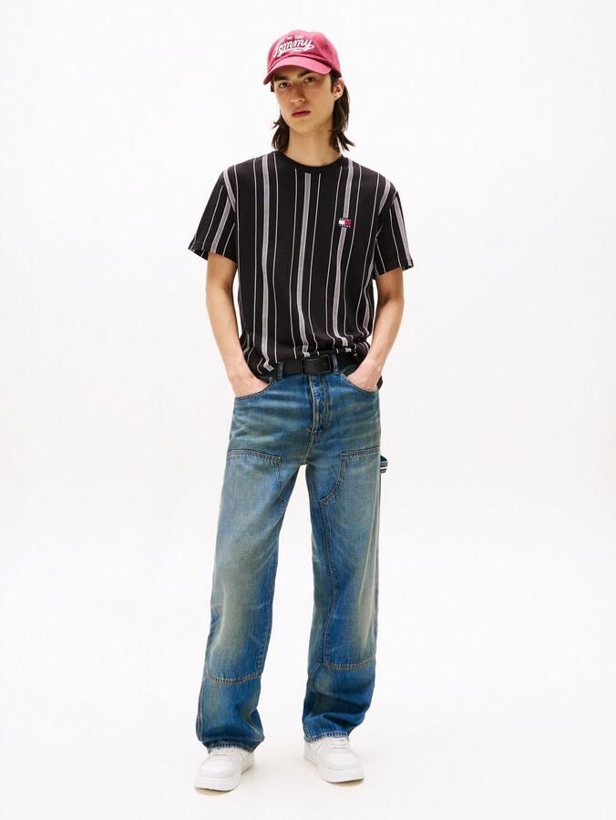 Tommy Jeans Regular fit T-shirt van puur katoen