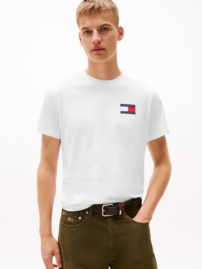 TOMMY JEANS T-shirt TJM SLIM ESSENTIAL FLAG TEE EXT - Foto 7