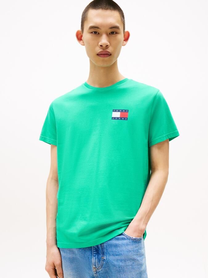 TOMMY JEANS T-shirt TJM SLIM ESSENTIAL FLAG TEE EXT - Foto 5