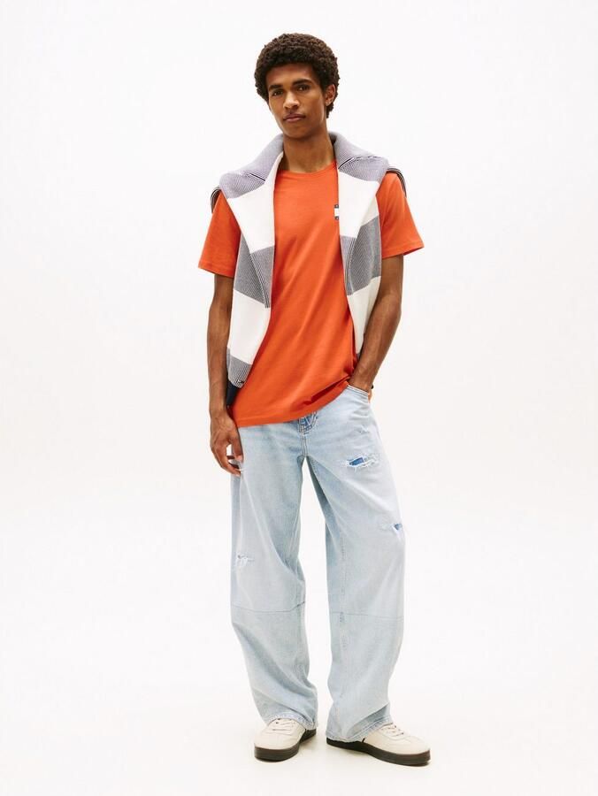 TOMMY JEANS T-shirt TJM SLIM ESSENTIAL FLAG TEE EXT - Foto 2