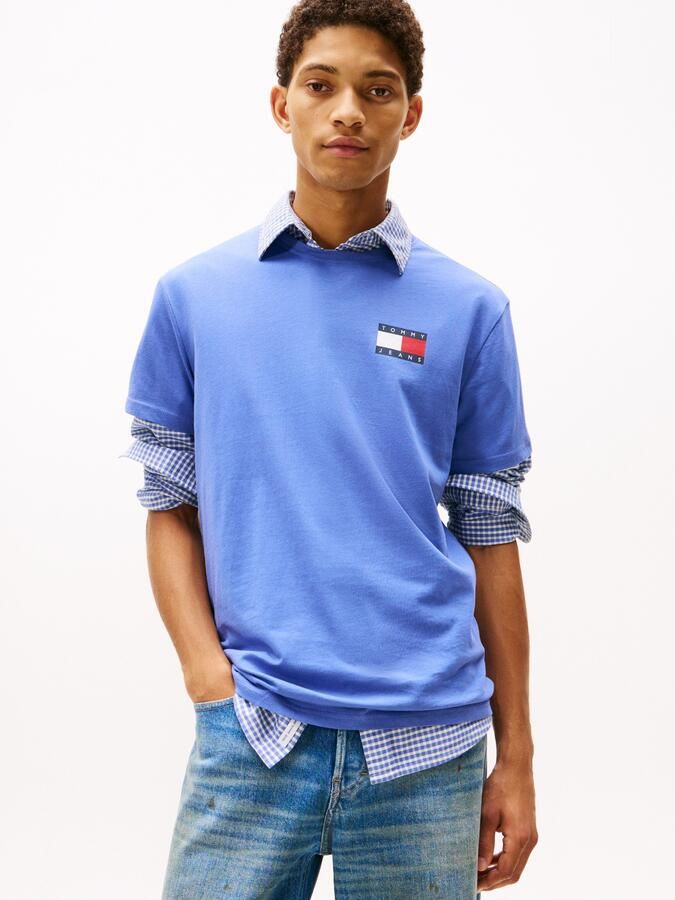 TOMMY JEANS T-shirt TJM SLIM ESSENTIAL FLAG TEE EXT - Foto 5