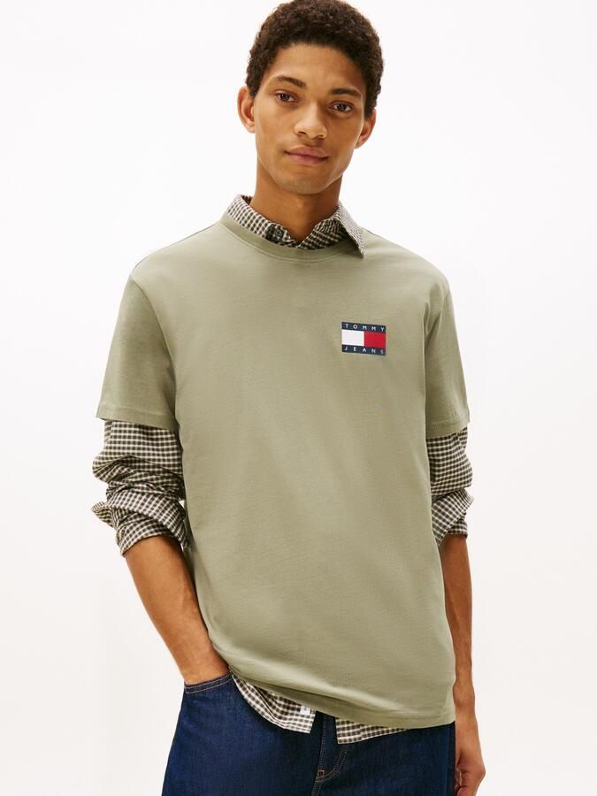 TOMMY JEANS T-shirt TJM SLIM ESSENTIAL FLAG TEE EXT - Foto 5