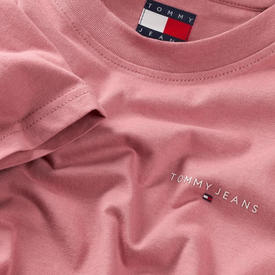 TOMMY JEANS T-shirt TJM SLIM LINEAR CHEST TEE EXT