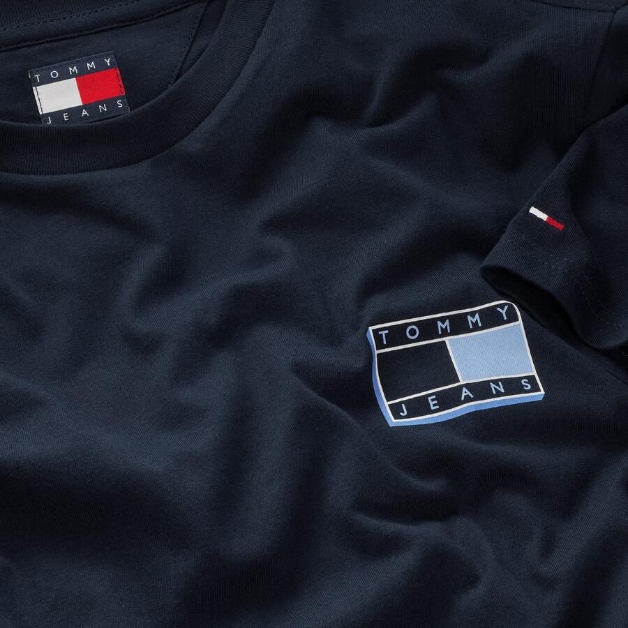 TOMMY JEANS T-shirt TJM SLIM POP COLOR FLAG TEE EXT