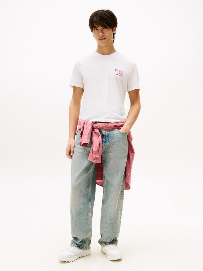 TOMMY JEANS T-shirt TJM SLIM POP COLOR FLAG TEE EXT - Foto 3