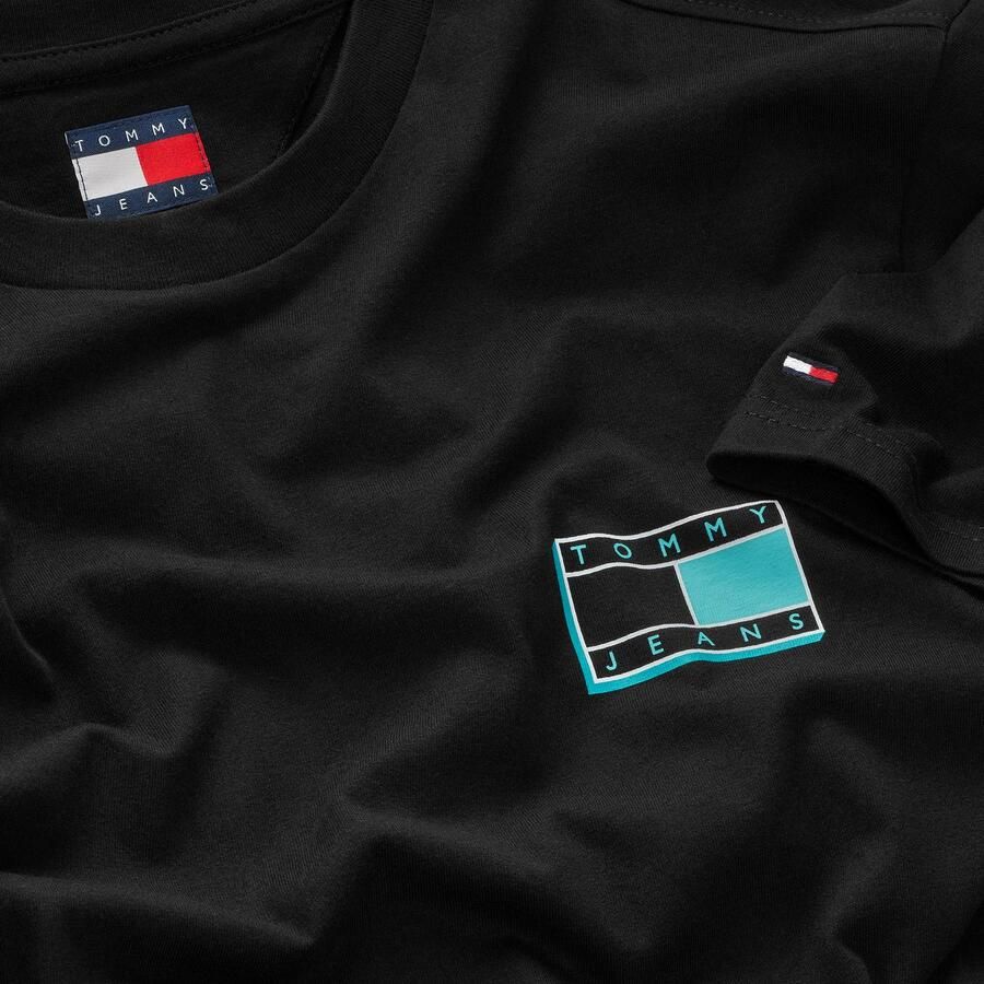 TOMMY JEANS T-shirt TJM SLIM POP COLOR FLAG TEE EXT
