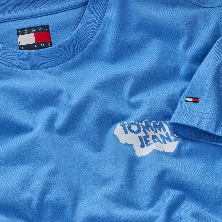 TOMMY JEANS T-shirt TJM SLIM STACK LOGO TEE EXT