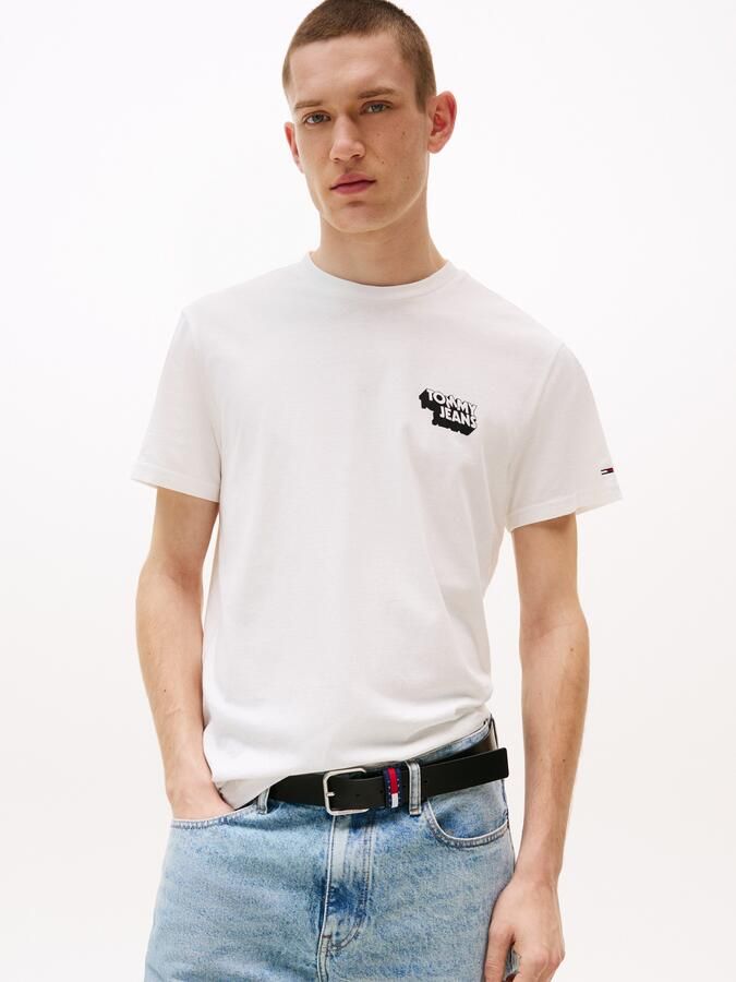 TOMMY JEANS T-shirt TJM SLIM STACK LOGO TEE EXT - Foto 6