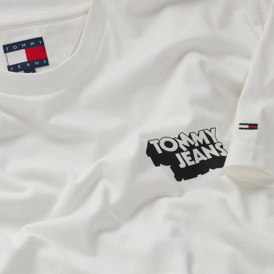 TOMMY JEANS T-shirt TJM SLIM STACK LOGO TEE EXT