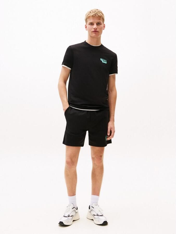 TOMMY JEANS T-shirt TJM SLIM STACK LOGO TEE EXT - Foto 3