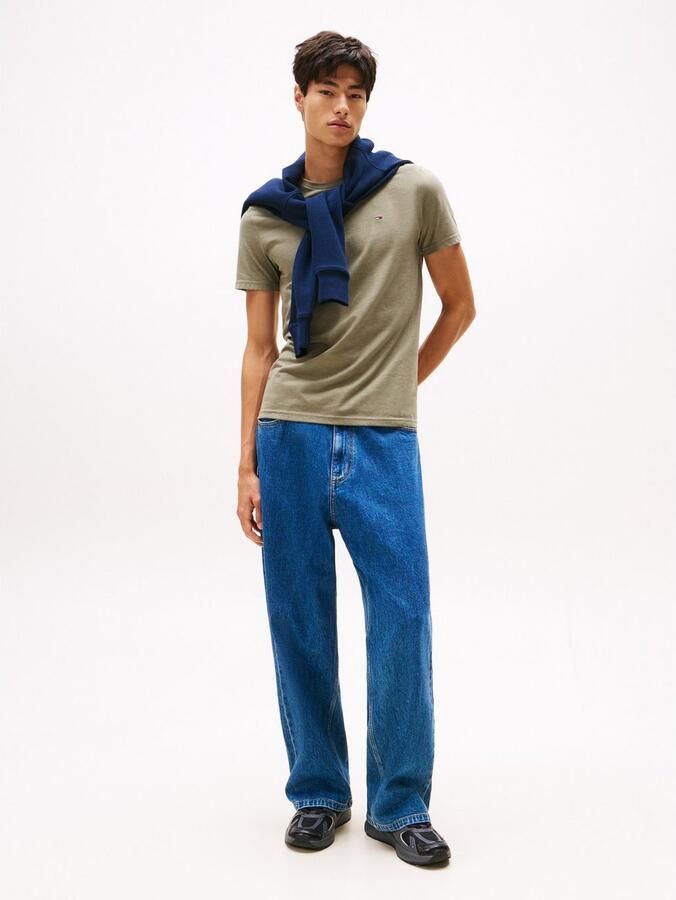 TOMMY JEANS T-shirt TJM XSLIM JASPE HTR TEE EXT - Foto 3