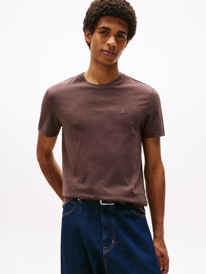 TOMMY JEANS T-shirt TJM XSLIM JASPE HTR TEE EXT - Foto 4