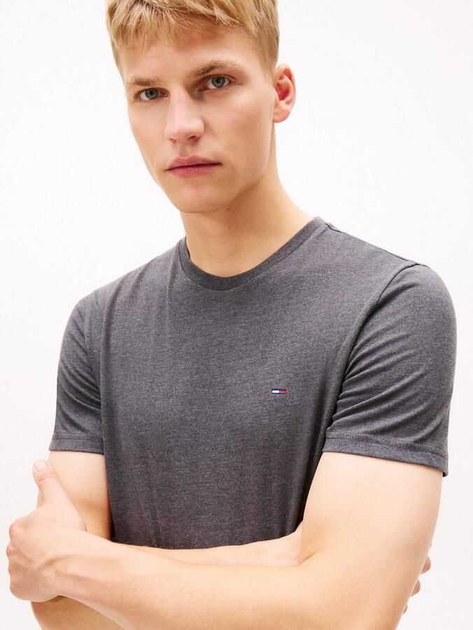 TOMMY JEANS T-shirt TJM XSLIM JASPE HTR TEE EXT - Foto 8