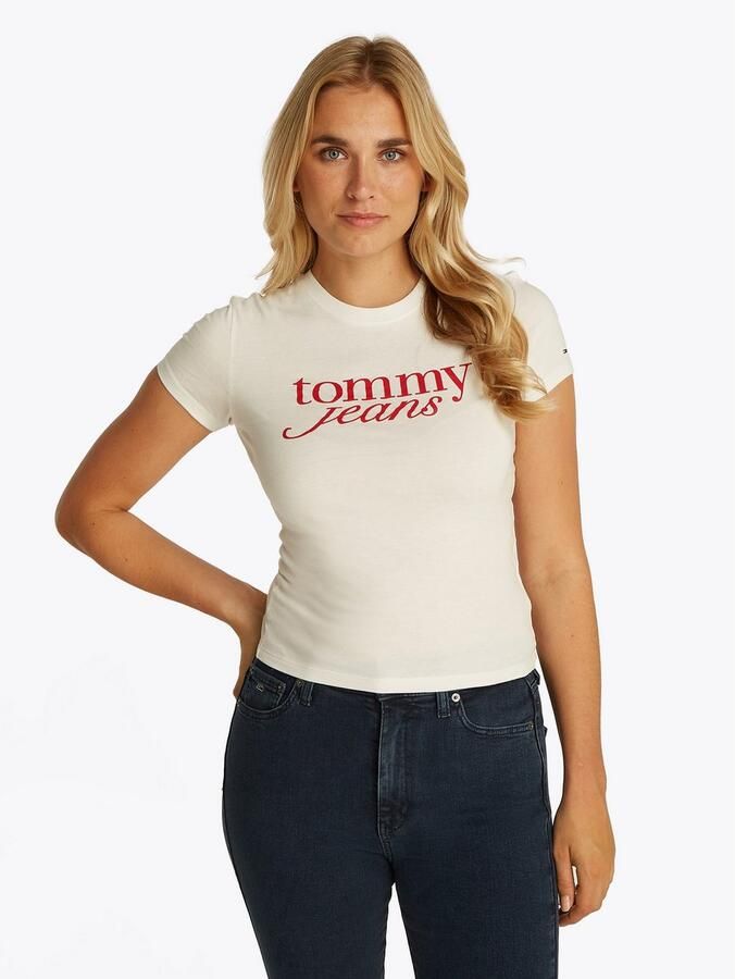 TOMMY JEANS T-shirt TJW 2PACK ESSENTIAL LOGO TEE (set 2-delig 2 stuks) - Foto 3