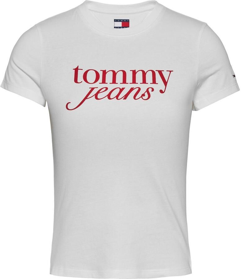 TOMMY JEANS T-shirt TJW 2PACK ESSENTIAL LOGO TEE (set 2-delig 2 stuks)