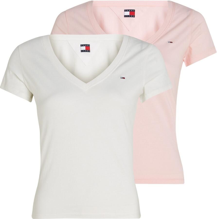 TOMMY JEANS T-shirt TJW 2PACK V-NECK TEE (set 2-delig 2 stuks) - Foto 6