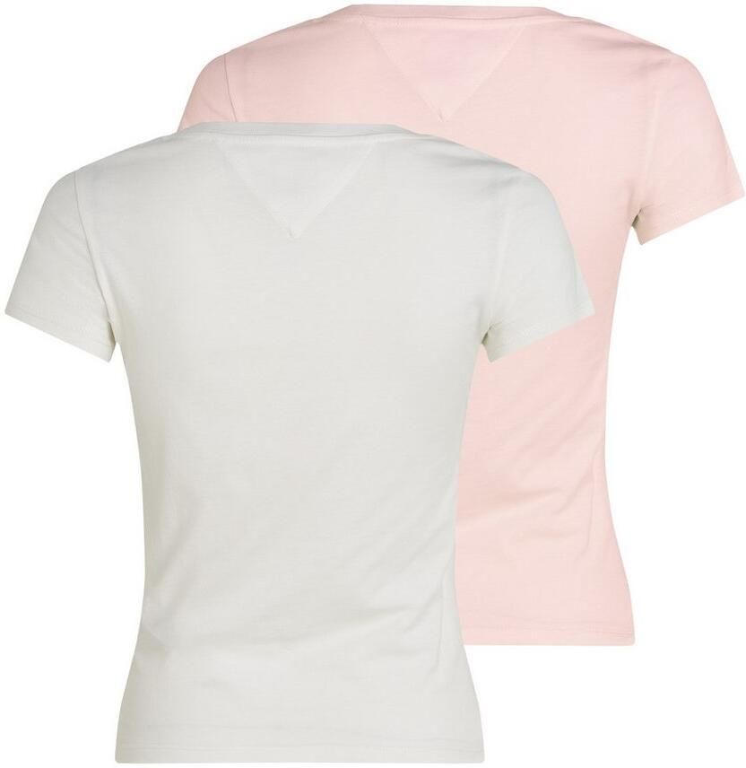 TOMMY JEANS T-shirt TJW 2PACK V-NECK TEE (set 2-delig 2 stuks)
