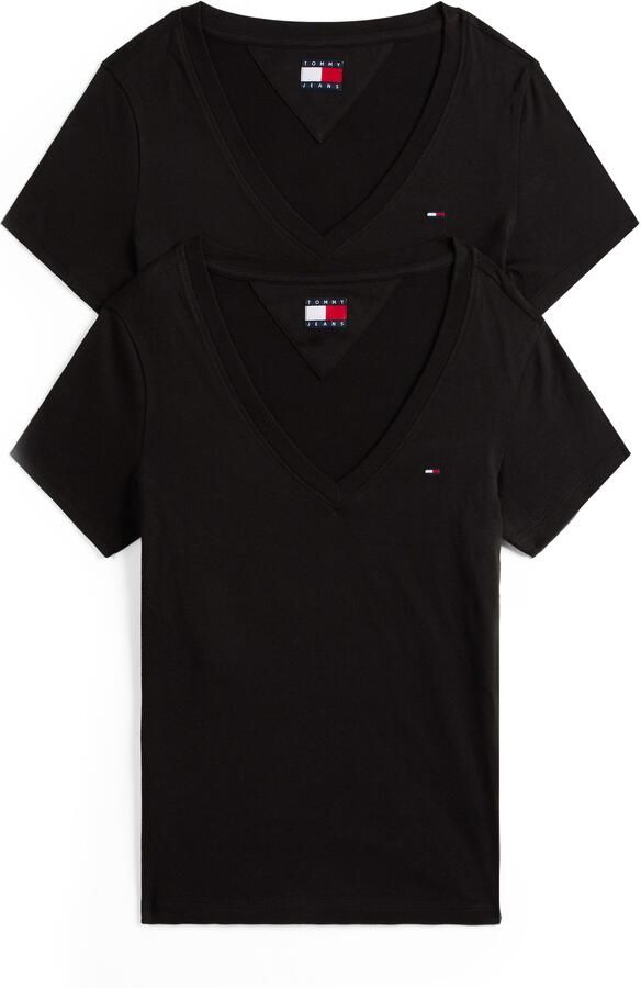 TOMMY JEANS T-shirt TJW 2PACK V-NECK TEE (set 2-delig 2 stuks) - Foto 5