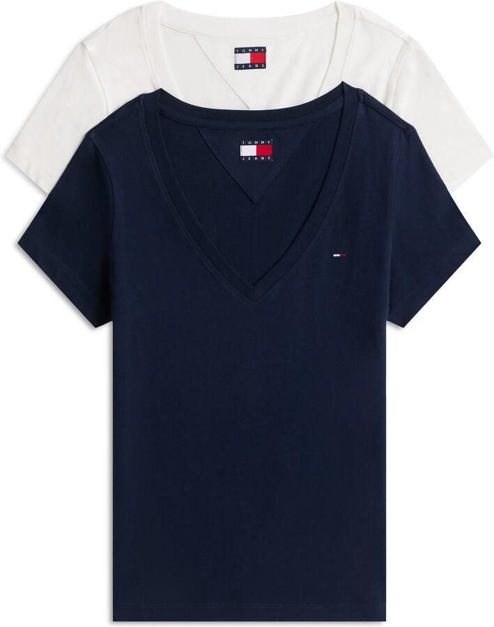 TOMMY JEANS T-shirt TJW 2PACK V-NECK TEE (set 2-delig 2 stuks) - Foto 2